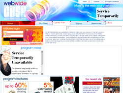 Web Wide Cash screenshot